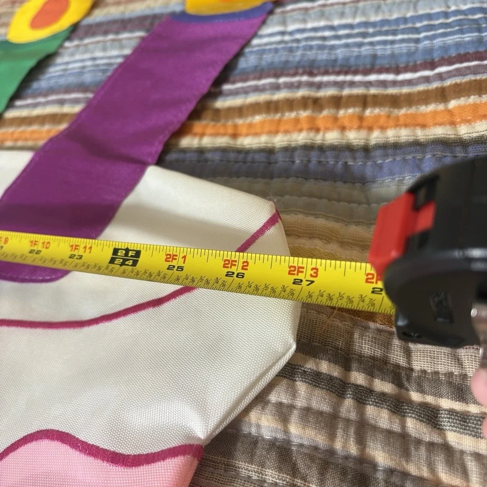 House Flag Happy Birthday Double Sided‎ Banner 28 x 48 Colorful Cake & Balloons